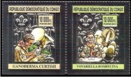 COB 2745/46 + BL 726/27 + BL730 Scouts Silver 2012  Complete Set MNH - Ungebraucht