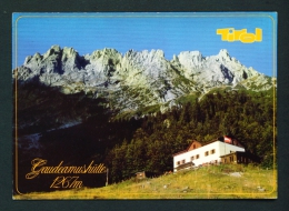 AUSTRIA  -  Going  Gaudeamushutte  Used Postcard As Scans - Kitzbühel