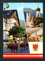 AUSTRIA  -  St Anton Am Arlberg  Dual View  Used Postcard As Scans - St. Anton Am Arlberg