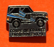 Pin´s - Coupe De France - Endurance Tout Terrain - Voiture 4X4 - Automovilismo - F1