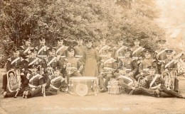 PHOTO CARD ENGLAND KENT RAMSGATE BAND 7 BATT. ROYAL FUSILIERS 1907 - Ramsgate