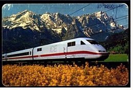 Telefonkarte  -  BahnCard  -  Unternehmen Zukunft  ;  Die Deutschen Bahnen  -  12 DM   1993 - O-Serie : Serie Clienti Esclusi Dal Servizio Delle Collezioni