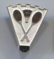 Badminton Sport - Russian Pin, Vintage Badge - Bádminton