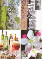 Maximumkaarten, Nr 4064/4068, Boomgaard, Verger, Fruitbloesem, Fleurs, Produits De Terroir (6238) - 2001-2010