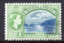 Trinidad & Tobago 1953-59 Definitives - 1c First Boca Used - Trinité & Tobago (...-1961)