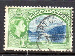 Trinidad & Tobago 1953-59 Definitives - 1c First Boca Used - Trinidad & Tobago (...-1961)