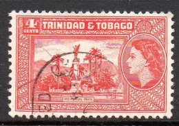 Trinidad & Tobago 1953-59 Definitives - 4c Memorial Park Used - Trinidad & Tobago (...-1961)