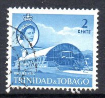 Trinidad & Tobago 1960-67 Definitives - 2c Queens Hall Used - Trinidad & Tobago (...-1961)