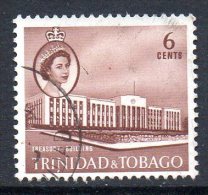 Trinidad & Tobago 1960-67 Definitives - 6c Treasury Building Used - Trinidad & Tobago (...-1961)