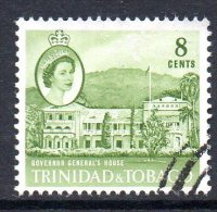 Trinidad & Tobago 1960-67 Definitives - 8c Governor Generals House Used - Trinité & Tobago (...-1961)