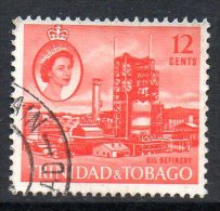 Trinidad & Tobago 1960-67 Definitives - 12c Oil Refinery Used - Trinidad & Tobago (...-1961)