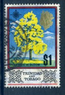 Trinidad & Tobago 1969-72 Definitives - $1 Poui Tree Used - Trinité & Tobago (...-1961)