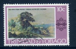 Trinidad & Tobago 1976-78 Paintings, Hotels & Orchids - 10c Value Used - Trinidad Y Tobago