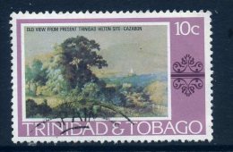 Trinidad & Tobago 1976-78 Paintings, Hotels & Orchids - 10c Value Used - Trinidad & Tobago (...-1961)