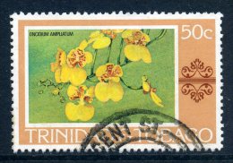 Trinidad & Tobago 1976-78 Paintings, Hotels & Orchids - 50c Value Used - Trinidad Y Tobago