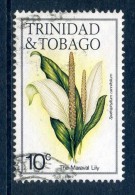 Trinidad & Tobago 1983-89 Flowers - 10c Value (1989 Imprint Date) Used - Trinité & Tobago (...-1961)