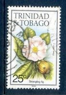 Trinidad & Tobago 1983-89 Flowers - 25c Value (1984 Imprint Date) Used - Trinité & Tobago (...-1961)