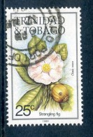 Trinidad & Tobago 1983-89 Flowers - 25c Value (1989 Imprint Date) Used - Trinidad & Tobago (...-1961)