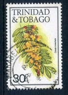 Trinidad & Tobago 1983-89 Flowers - 30c Value (No Imprint Date) Used - Trinidad & Tobago (...-1961)