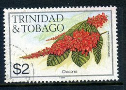 Trinidad & Tobago 1983-89 Flowers - $2 Value (1989 Imprint Date) Used - Trinidad & Tobago (...-1961)