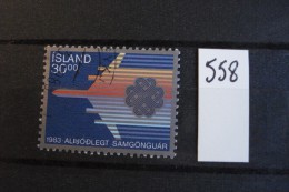 Islande - Année 1983 - Année Mondiale Des Communications - Y.T. 558 - Oblitéré - Used - Gestempeld - Oblitérés