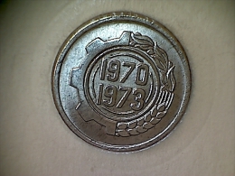 Algérie 5 Centimes 1970 - Algérie