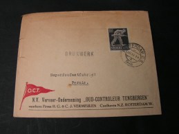 == NL  Cover Druckwerk  1919  Mängel Not Perfect - Covers & Documents