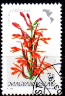 HUNGARY 1991 Flowers Of The Americas - 7fo. - "Lobelia Cardinalis"  FU - Gebraucht