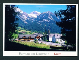 AUSTRIA  -  Ramsau Am Dachstein  Used Postcard As Scans (pin Hole And Light Crease) - Ramsau Am Dachstein