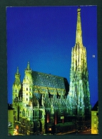 AUSTRIA  -  Vienna  Stephansdom  Used Postcard As Scans - Kirchen