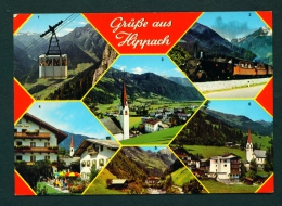 AUSTRIA  -  Hippach  Multi View  Used Postcard As Scans - Zillertal