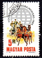 HUNGARY 1989 World Two-in-Hand Carriage Driving Championship, Balatonfenyves - 5fo Carriage  FU - Usati