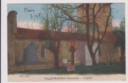 D16 - VILLEFAGNAN - L'EGLISE - Villefagnan