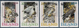 Iceland 1992 MNH/**/postfris/postfrisch Michelnr. 776-779 Birds - Neufs