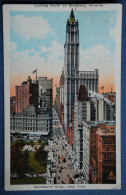 WOOLWORTH BUILDING. Cathédral Of Commerce.  ( 2 Scanners.) - Broadway