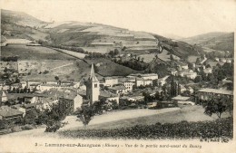 CPA - LAMURE-sur-AZERGUES (69) - Vue De La Partie Nord-ouest Du Bourg - Lamure Sur Azergues