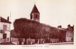 BONNIERES-SUR-SEINE  L´EGLISE    DEPT 78 YVELINES ( SEINE E T OISE ) - Bonnieres Sur Seine