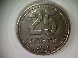 Argentine 25 Centavos 1996 - Argentina