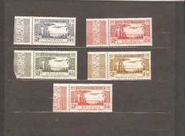 SENEGAL  POSTE AERIENNE N° 13/17  NEUF * - Airmail