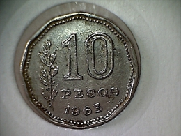 Argentine 10 Pesos 1963 - Argentina