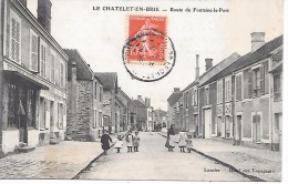 LE CHATELET EN BRIE - Route De Fontaine Le Port - Le Chatelet En Brie
