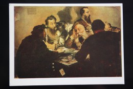 OLD USSR Postcard  "card Sharpers" By Kalganov 1984  - PLAYING CARDS - Carte Da Gioco