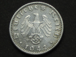 50 Reichspfennig 1942 A - Germany- Allemagne 3 Eme Reich **** EN ACHAT IMMEDIAT **** - 50 Reichspfennig