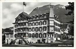 Ref G19- Suisse - Hotel Krone - Buochs  -carte Bon Etat  - - Buochs