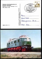 BERLIN PP78 B2/003 Privat-Postkarte ELEKTROLOKOMOTIVE 1936 Sost. Regensburg 1981 - Private Postcards - Used