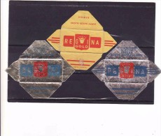 3 Razor Blade Wrappers-Rasierklinge Wrapper/Verpackungen -Enveloppeurs Lames De Rasoir-LAMETTA DA BARBA-copertura - Rasierklingen