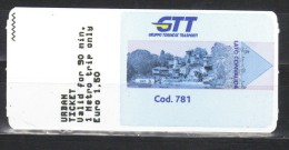 Ticket De Métro De Turin Non Utilisé - Europe