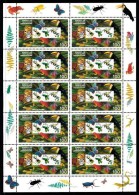 !a! GERMANY 1996 Mi. 1867 MNH SHEET(10) -Preservation Of Tropical Habitats - 1991-2000