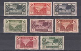 Grand Liban  Poste Aérienne  N° 49 à 56  Neuf ** - Unused Stamps