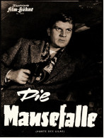 Illustrierte Film-Bühne  -  "Die Mausefalle"  -  Mit Pierre Brasseur  -  Filmprogramm Nr. 3979 Von Ca. 1958 - Riviste